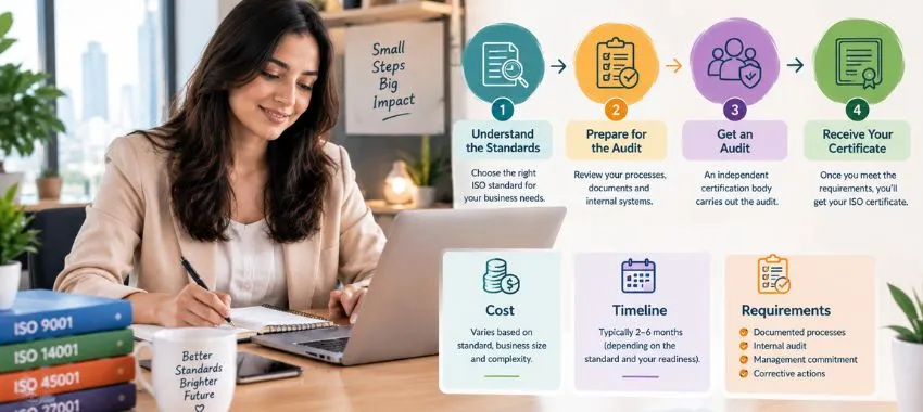 How to Get ISO Certified Steps Cost Timeline and Requirements